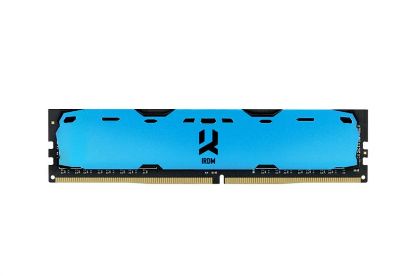  Зображення Модуль пам`ятi DDR4 8GB/2400 GOODRAM Iridium Blue (IR-B2400D464L15S/8G) 